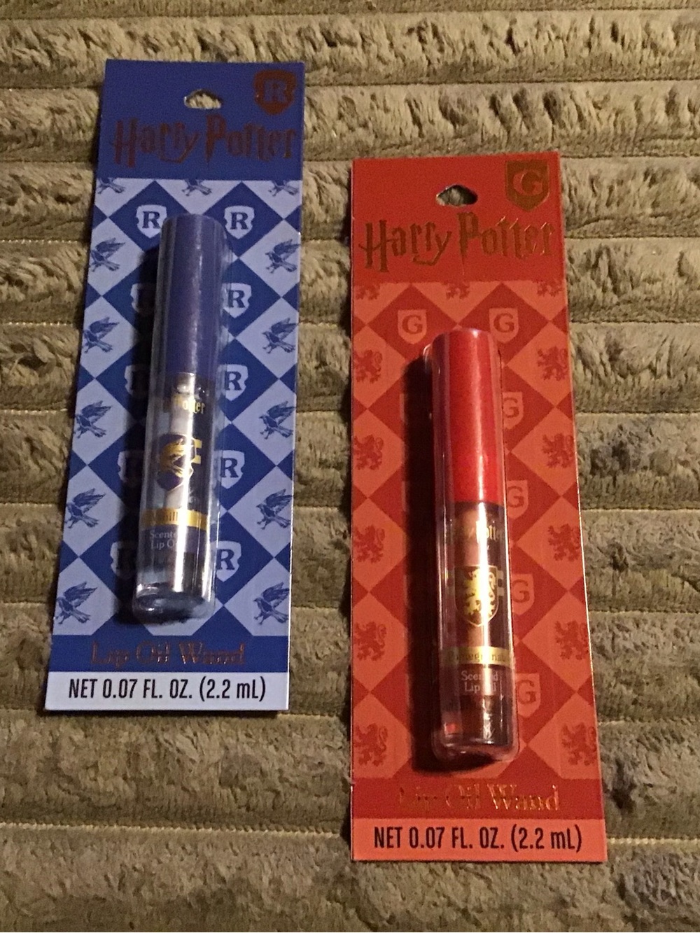Warner Bros. Harry Potter Lip Gloss Duo — Blue & Red Shades